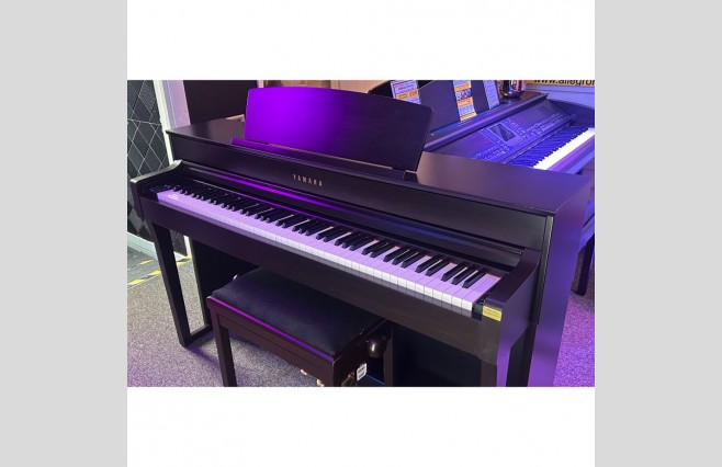 Yamaha CLP645 Rosewood Digital Piano, Used - Complete Package (SN:BCXJ01020) - Image 4